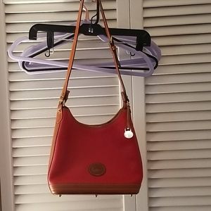 Dooney & Bourke red leather purse
